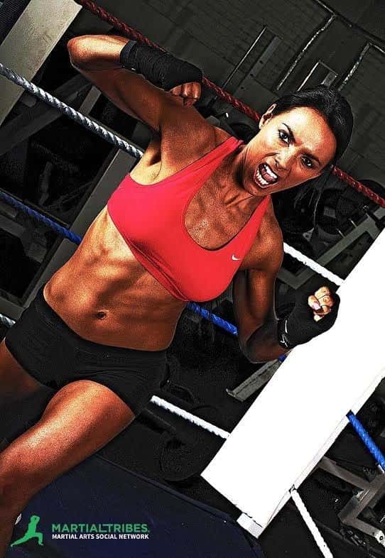 Mujer Practicante Artes Marciales artes marciales