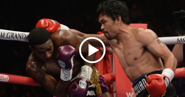 Manny Pacquiao beats Adrien Broner Manny Pacquiao beats Adrien Broner